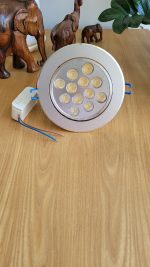 چراغ رشد گیاه توکار 12 وات پایه سیمی